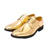 Zapatos de Cuero para Hombre Talla Grande Transfronterizos Comercio Exterior Nuevos Zapatos de Cuero Puntiagudos para Hombre Modernos Brillantes Zapatos Formales de Negocio Zapatos de Rendimiento