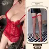 Amigo Laranja Tamanho Grande Lingerie Sexy Pijama Conjunto Feminino Renda Transparente Uniforme Tentação Role Play Roupa Transparente
