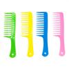 Peine grande peine de dientes grandes peine de plástico suministro de tienda departamental de un dólar peine para cabello rizado peine para coleta peine para peluca