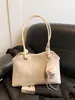 Bolso Cuadros de Bloques de Color de Moda de Este Año con Gran Capacidad para Mujer, Nueva Tendencia de Moda 2026, Bolso de Hombro Tipo Tote de Estilo de Alta Gama