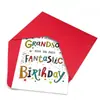 Transfronterizo Nuevo 1 Tarjeta de Felicitación de Cumpleaños Juego de Sobres Amazon Temu Más Vendido Texto de Cumpleaños Tarjeta de Bendición