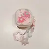 Adecuado para Estuche de Auriculares Baseus Bd1 Dibujos Animados Colgante DIY Mariposa Flor Pulsera Bluetooth Inalámbrica Cáscara Suave