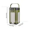 Uau! Luz de Camping Multifuncional Personalizada para Exterior com Design Dobrável de Trevo de Quatro Folhas e Luz de Camping Alimentada por Energia Solar Ambiente