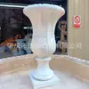 Macetas de Piedra Artificial, Esculturas de Paisajismo para Jardín, Macetas de Fibra de Vidrio Estilo Europeo, Plantas en Maceta, Adornos de Arte de Piedra Imitación