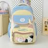 Lindo Gato Nylon Estudiante de Secundaria Mochila de Gran Capacidad Estudiante de Preparatoria Mochila Bolsa para el Dolor de Niña Bolsa para Bebé Estilo Universitario