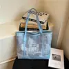 Bolsa de ombro tote feminina de grande capacidade, cor sólida, nova coleção de verão 2026, estilo vintage casual, para estudantes universitários, para ir para a aula
