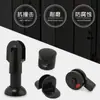 Baño Público Accesorios de Ferretería para Mamparas de Baño Pie de Apoyo Ajustable de Plástico de Nylon Espesado Soporte Negro Pies de Soporte