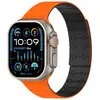 Nuevo Modelo Adecuado para Apple Watch Series 1-10 Ultra 42 46mm Correa de Reloj Magnética Hexagonal de Dos Colores