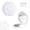 Espejo pequeño plegable portátil mini espejo de maquillaje plegable espejo de maquillaje portátil para dormitorio de estudiantes espejo DIY espejo de doble cara