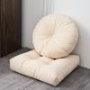 Cojín Futón de Algodón Estilo Japonés Transfronterizo, Hermoso Cojín para Glúteos, Cojín Espesor para Silla, Cojín de Piso, Cojín Suave Tatami para Ventana Saliente