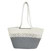 Bolsa de gran capacidad para mujer verano 2022 nuevo nicho tejida de un solo hombro bolsa de cesta de verduras bolsa de playa tejida de paja texturizada