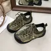 Zapatos de senderismo retro rojos para mujer, de suela gruesa, antideslizantes, resistentes al desgaste, adecuados para trekking al aire libre, zapatos de moda casuales y versátiles, nuevo modelo 2026