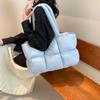 Bolsa de Algodón de Gran Capacidad Transfronteriza para Mujer 2026 Nueva Tendencia Bolso de Hombro Bajo el Brazo Bolso de Mano Casual Bolso Tote Nube