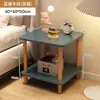 Solución de almacenamiento nueva y mejorada para la mesita de noche: un estante simple para mesita de noche para uso doméstico, perfecto para dormitorios y salas de estar, sirviendo como un pequeño gabinete de mesita de noche o mesa auxiliar