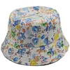 Novo Chapéu Feminino Chapéu de Pescador Primavera e Outono Versátil Chapéu de Palha Floral Pastoral Chapéu de Sol para Meia-idade e Idosos