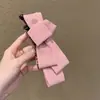 Clip de Banana de Lazo Multicapa de Gamuza Maillard de Alta Gama Coreano para el Cabello de Mujer Clip para Cola de Caballo Accesorios para el Cabello Estilo Nuevo