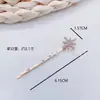 Novo conjunto criativo versátil acessórios de cabelo combinação simples geométrico Lua Estrela grampo de cabelo com diamante acessórios de cabeça femininos para noivas