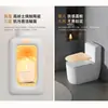 Inodoro Cerámico Sifónico Glaseado Suave MEIKA, Potente Descarga Sifónica para Baño Doméstico WC T8838