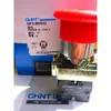 Botón Interruptor de Parada de Emergencia Cabeza Metálica NP2-BS542 BE102 GB14048.5 - Cabeza de Hongo Normalmente Cerrado