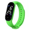 Reloj electrónico LED para hombre y mujer, pulsera deportiva táctil, simple, de moda, multicolor, reloj deportivo para hombre y mujer