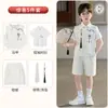 Novo Conjunto de Colete Infantil Estilo Chinês com Estampas de Estilo Nacional, Traje Tang, Hanfu para Meninos, Adequado para Atividades de Aula, Recepções, Recitação e Trajes de Performance