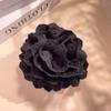 Presilha de laço duplo grande de bolha de nuvem feminina com grampo de tubarão de rede flor para a parte de trás da cabeça Novo grampo de cabelo com cabeça de bola