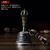 Campanas y Mazos Vajra Nepaleses Xizang Hechos a Mano de Bronce Campanas y Mazos Vajra Tántricos de Cinco Cuerdas