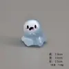 Figuras de fantasmas que brillan en la oscuridad para Halloween, lindas bolsas sorpresa coleccionables, pequeños adornos de escritorio, llaveros, accesorios decorativos para manualidades