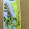 Tijeras de Acero Inoxidable para Cebolla de Tres Capas Cinco Capas Creativas Tijeras Suplemento Alimenticio Tijeras de Cocina Multifuncionales Tijeras Domésticas para Verduras