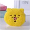 Pelúcia Animal Moeda Bolsa Carteira Infantil Desenhos Animados Bonito Pelúcia Bolsa Pequena Moeda Headset Saco de Cabo de Dados