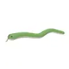 Juguete para gato con papel arrugado, serpiente verde pequeña, palo con hierba gatera para provocar, eliminador de aburrimiento, juguete masticable duradero para pasear al perro, juguete para mascotas que consume energía