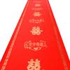 Suministro Directo de Fábrica Suministros para Bodas Alfombra Desechable Alfombra Roja Celebración de Apertura de Boda Banquete de Bodas Nudo de Boda