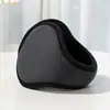 Protetores de ouvido dobráveis para homens, espessados e forrados com fleece para aquecimento no inverno, prevenindo queimaduras de frio; protetores de ouvido à prova de vento para mulheres, proporcionando proteção contra o frio; protetores de ouvido para ciclismo