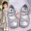 Zapatos para Niños, Sandalias para Niñas, Moda Nueva Primavera y Verano 2026, Zapatos de Princesa de Suela Blanda, Zapatos Tipo Mocasín, Zapatos de Piel para Niñas con Lazo
