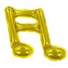 Balão de Filme de Alumínio Nota Dezesseis Balão Dourado Prateado Balão Decoração de Festa de Aniversário Balão de Nota Dupla