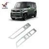 Adecuado para Mitsubishi 25 Delica Mini Coche Modificado Botón Interruptor de Ventana Panel de Decoración de Elevación Marco