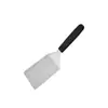 Espátula para pastel espátula de acero inoxidable utensilio para hornear cuchillo desmoldador de pasteles alisador recto para decorar crema