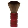 Cepillo Barbero para Quitar Polvo del Cuello Hombres Estilismo Barba Cepillo Salón de Belleza Cepillo para Barrer Cabello Cortado Cerdas Suaves Limpieza de Cuello Cepillo de Madera