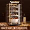 Cubierta Transpirable de Plástico Transparente para Verduras de Verano, Lujo Ligero, Extraíble, Antideslizante, a Prueba de Polvo, Caja de Almacenamiento para Mesa de Cocina y Comedor, Anti-mosquitos y Moscas