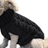 Fabricantes transfronterizos en stock, nueva ropa para mascotas de otoño e invierno, ropa casual de moda, ropa cálida con giro para perros.