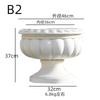 Adornos de Columna Romana Europea Casa Jardín Patio Boda Decoración Balcón Retro Maceta Exterior Base para Maceta