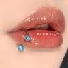 Anillo labial de circonita zona de nadie Antian rosca interna anillo herradura flash Diamante Chica Caliente Uña labial uña de repuesto uña hueso de la oreja uña Amazon