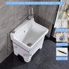 Mop Piscina Varanda tamanho pequeno Cerâmica Lavagem Mop Piscina Mop Piscina Casa de banho Banheiro Praça Automático Dreno de água
