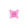 Mini presilhas de cabelo de borboleta transfronteiriças em cores macaron, acessórios de cabelo infantis multicoloridos foscos 3550