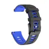 Para Jiaming vivoactive4 Watch forerunner245/645 Pulseira de Silicone Bicolor 20/22mm