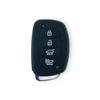 Adecuado para la moderna funda de silicona para llave inteligente de 4 llaves Sonata I40, funda para llave con pegamento suave, funda para dispositivo antirrobo para control remoto de automóvil.