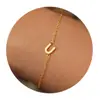 Pulsera de Letras Nueva Transfronteriza de Amazon, Moderna, Fina y Elegante, Joyería de Mano Versátil para Mujeres, Uso Diario y Fiestas