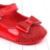 Otoño nuevo fondo suave zapatos de bebé lazo zapatos para niños pequeños zapatos de princesa para niña zapatos de cuero PU al por mayor 2269