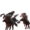 Escultura de Caballo Grande de Cobre Fábrica Escultura de Caballo de Cobre Fundido Cuadrada Grande Fabricante de Caballos de Cobre Adornos de Animales Grandes Escultura de Caballo de Cobre Fundido