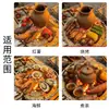 Rejilla Redonda Desechable para Barbacoa para Picnics al Aire Libre, Barbacoa a Carbón y Uso en Casa, Específicamente para Barbacoa Estilo Coreano